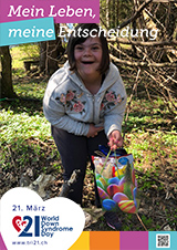 Poster zum Welt Down-Syndrom Tag 2020