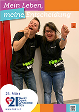 Poster zum Welt Down-Syndrom Tag 2020