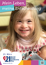 Poster zum Welt Down-Syndrom Tag 2020