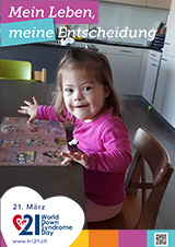 Poster zum Welt Down-Syndrom Tag 2020