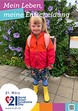 Poster zum Welt Down-Syndrom Tag 2020