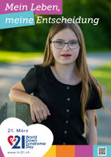Poster zum Welt Down-Syndrom Tag 2020