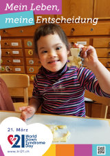 Poster zum Welt Down-Syndrom Tag 2020