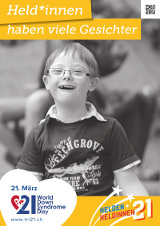 Poster zum Welt Down-Syndrom Tag 2021