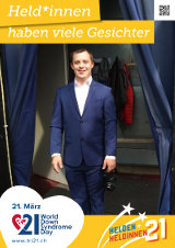 Poster zum Welt Down-Syndrom Tag 2021