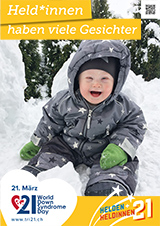 Poster zum Welt Down-Syndrom Tag 2021