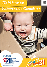 Poster zum Welt Down-Syndrom Tag 2021