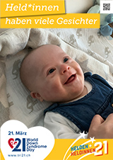 Poster zum Welt Down-Syndrom Tag 2021