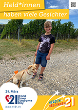 Poster zum Welt Down-Syndrom Tag 2021