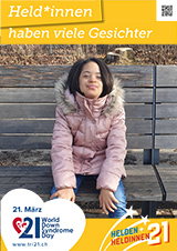 Poster zum Welt Down-Syndrom Tag 2021