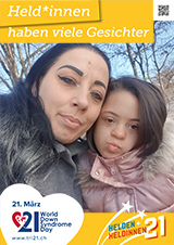 Poster zum Welt Down-Syndrom Tag 2021