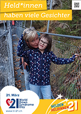 Poster zum Welt Down-Syndrom Tag 2021