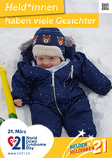 Poster zum Welt Down-Syndrom Tag 2021