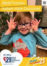 Poster zum Welt Down-Syndrom Tag 2021
