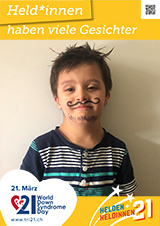 Poster zum Welt Down-Syndrom Tag 2021