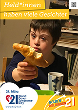 Poster zum Welt Down-Syndrom Tag 2021