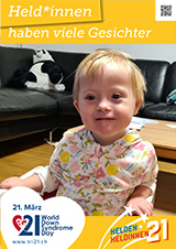 Poster zum Welt Down-Syndrom Tag 2021