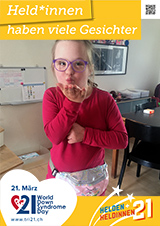 Poster zum Welt Down-Syndrom Tag 2021