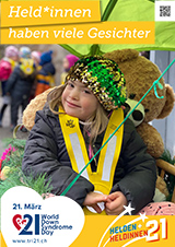 Poster zum Welt Down-Syndrom Tag 2021