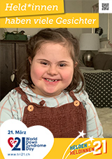 Poster zum Welt Down-Syndrom Tag 2021