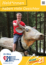 Poster zum Welt Down-Syndrom Tag 2021