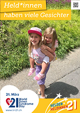 Poster zum Welt Down-Syndrom Tag 2021