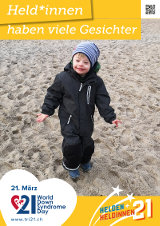 Poster zum Welt Down-Syndrom Tag 2021