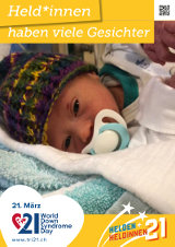 Poster zum Welt Down-Syndrom Tag 2021