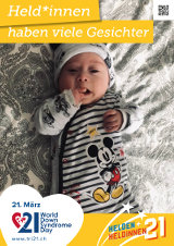 Poster zum Welt Down-Syndrom Tag 2021