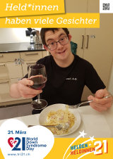 Poster zum Welt Down-Syndrom Tag 2021