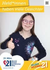 Poster zum Welt Down-Syndrom Tag 2021