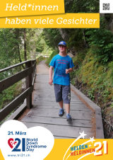 Poster zum Welt Down-Syndrom Tag 2021