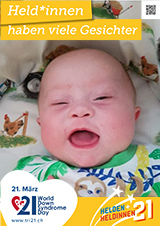 Poster zum Welt Down-Syndrom Tag 2021