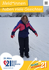 Poster zum Welt Down-Syndrom Tag 2021