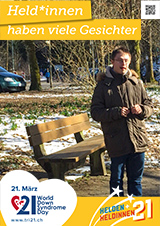 Poster zum Welt Down-Syndrom Tag 2021