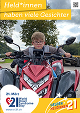Poster zum Welt Down-Syndrom Tag 2021