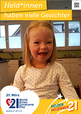 Poster zum Welt Down-Syndrom Tag 2021