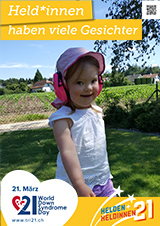 Poster zum Welt Down-Syndrom Tag 2021