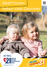 Poster zum Welt Down-Syndrom Tag 2021