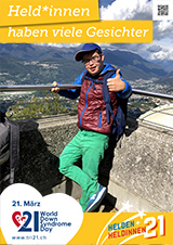 Poster zum Welt Down-Syndrom Tag 2021