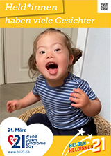 Poster zum Welt Down-Syndrom Tag 2021
