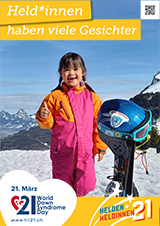 Poster zum Welt Down-Syndrom Tag 2021