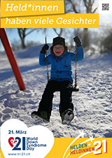 Poster zum Welt Down-Syndrom Tag 2021