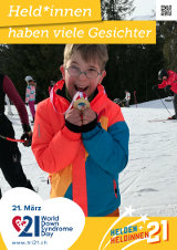 Poster zum Welt Down-Syndrom Tag 2021