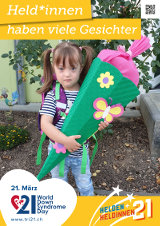 Poster zum Welt Down-Syndrom Tag 2021