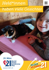 Poster zum Welt Down-Syndrom Tag 2021