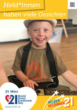 Poster zum Welt Down-Syndrom Tag 2021