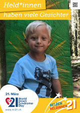 Poster zum Welt Down-Syndrom Tag 2021
