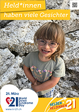 Poster zum Welt Down-Syndrom Tag 2021