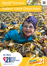 Poster zum Welt Down-Syndrom Tag 2021